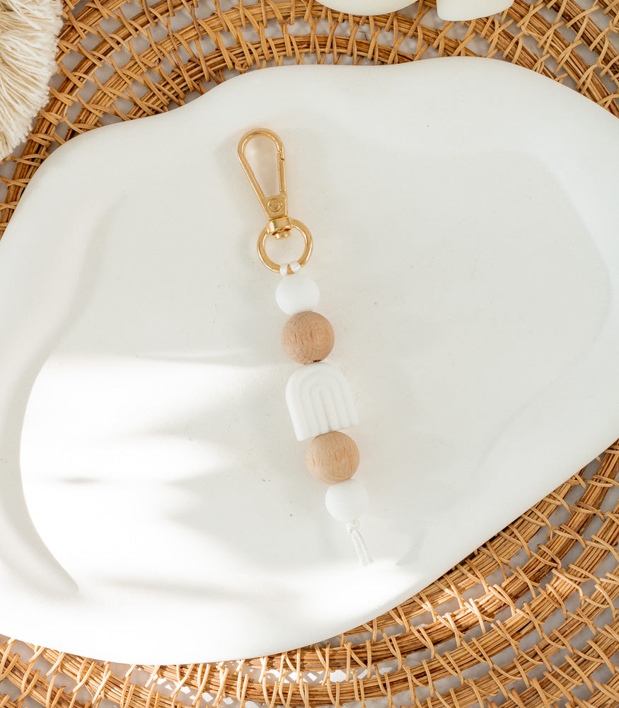 Handgemachter Schlüsselanhänger "Rainbow" - Interior > MAHINA Handmade > Schlüsselanhänger von mahina