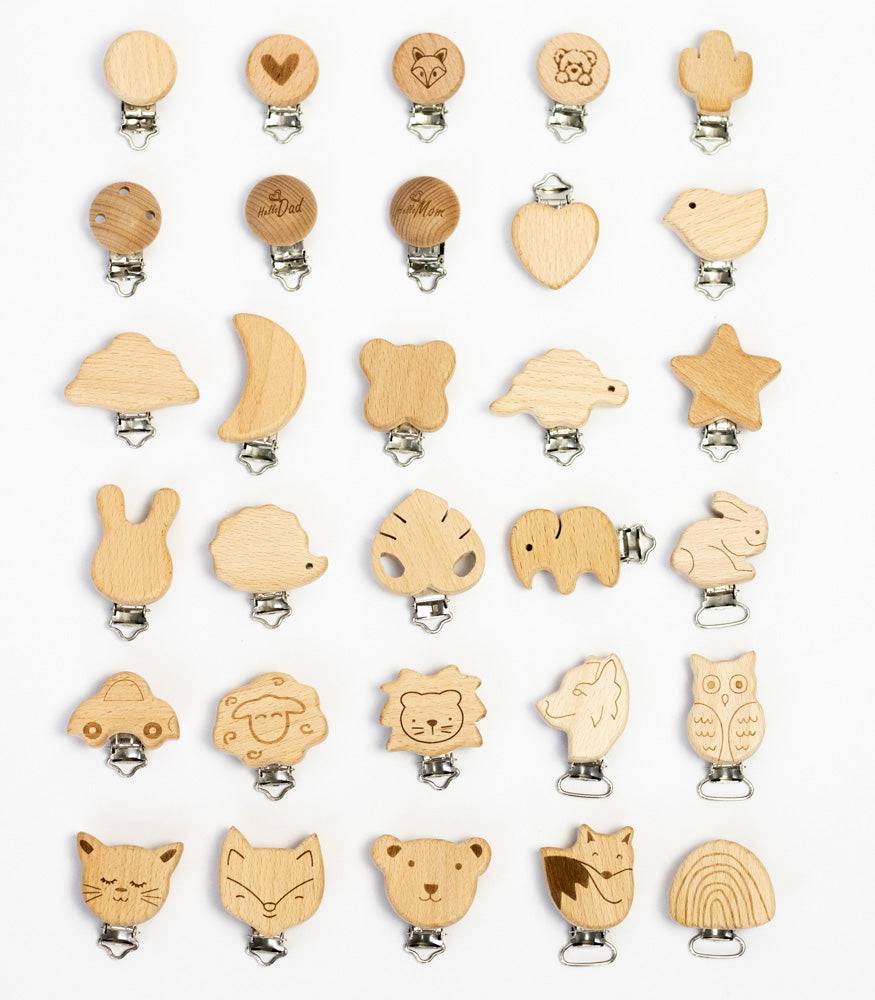 Handgemachte Makramee Schnullerkette "Classic" personalisierbar - Interior > Dekoration > Makramee von mahina