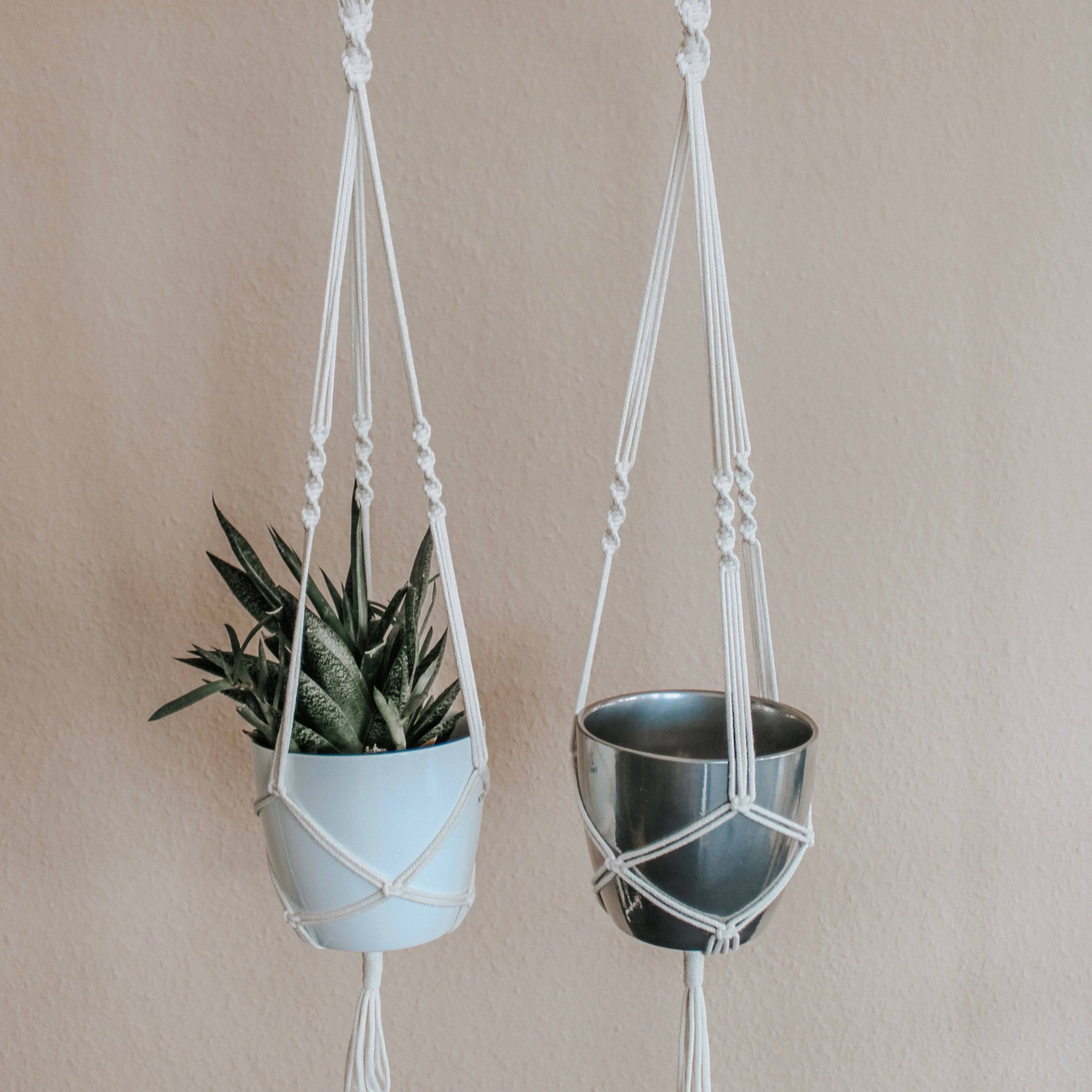 Handgemachte Makramee Blumenampel - Interior > Dekoration > Makramee von mahina