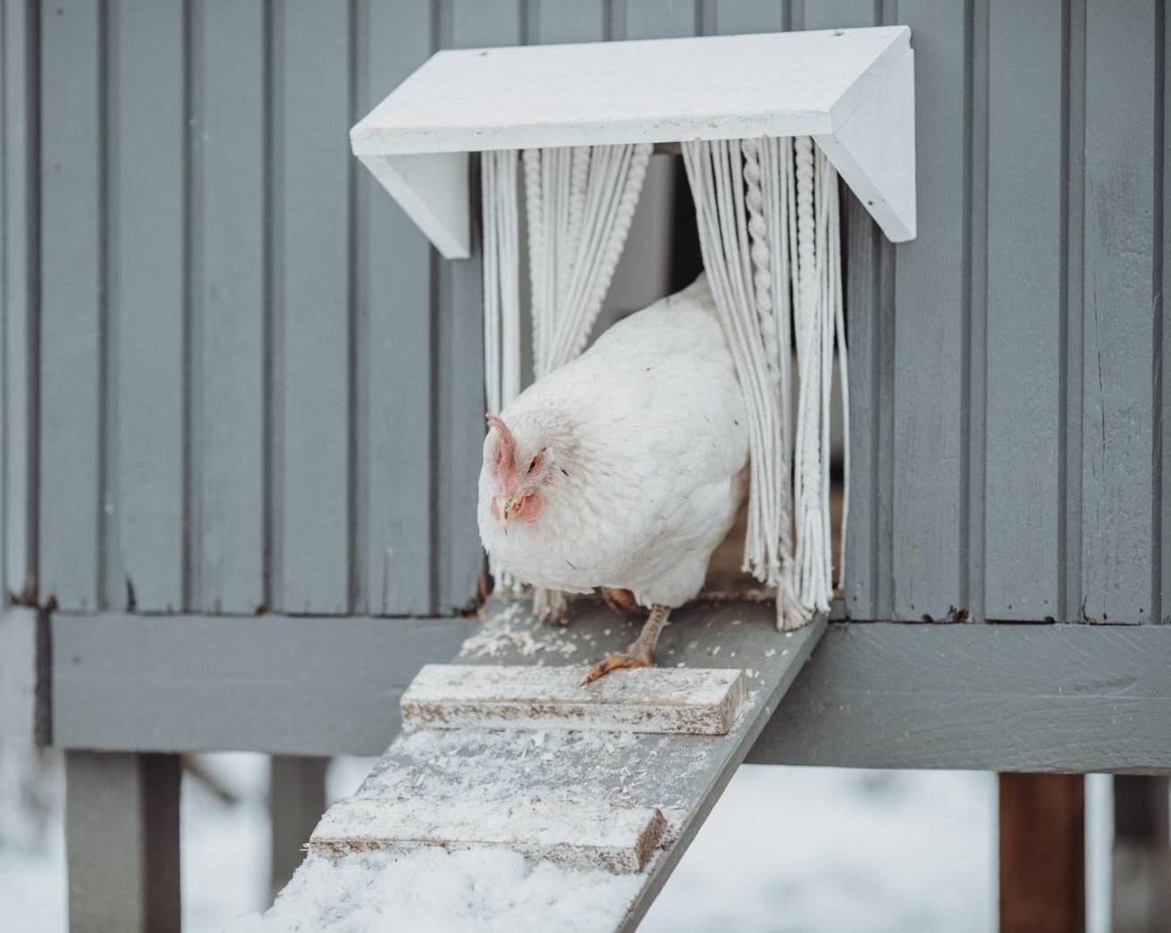 Handgemachter Makramee Hühnerstall Vorhang - mahina