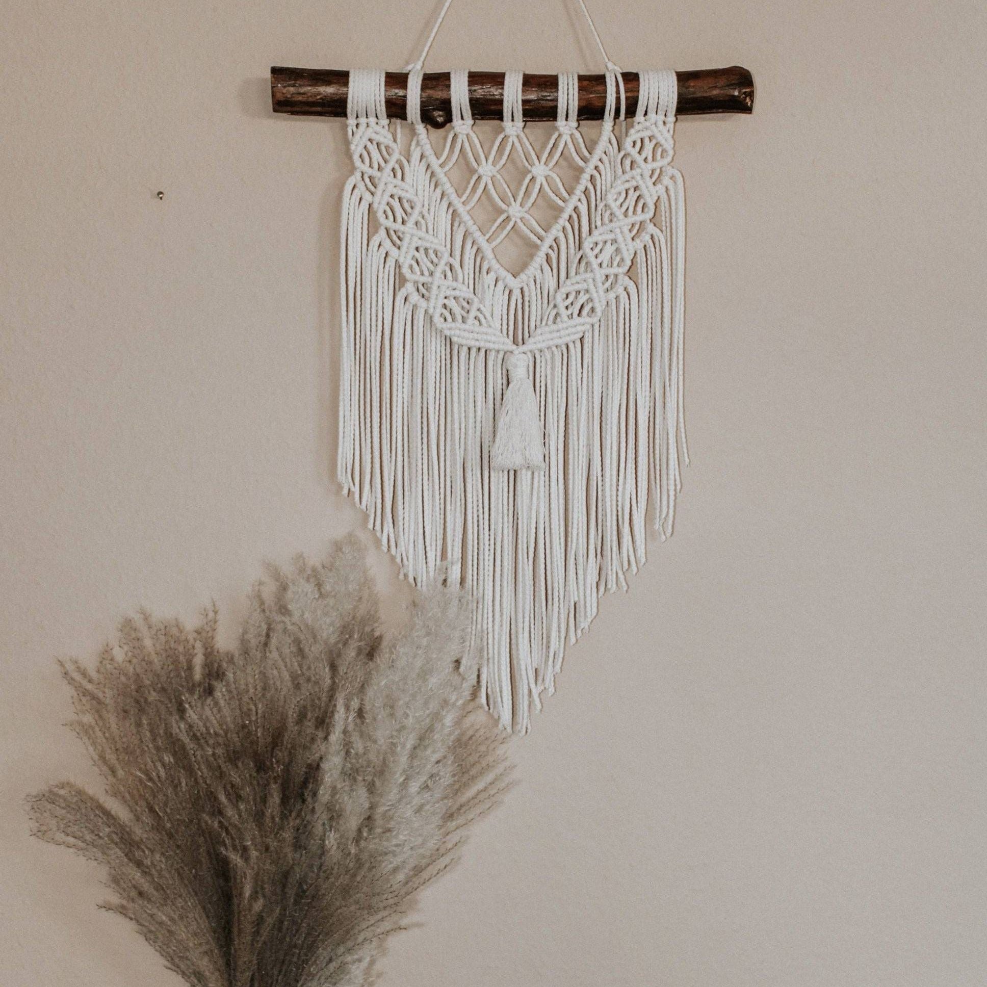 Handgemachter Makramee Wandbehang "Makia" - Interior > Dekoration > Makramee von mahina