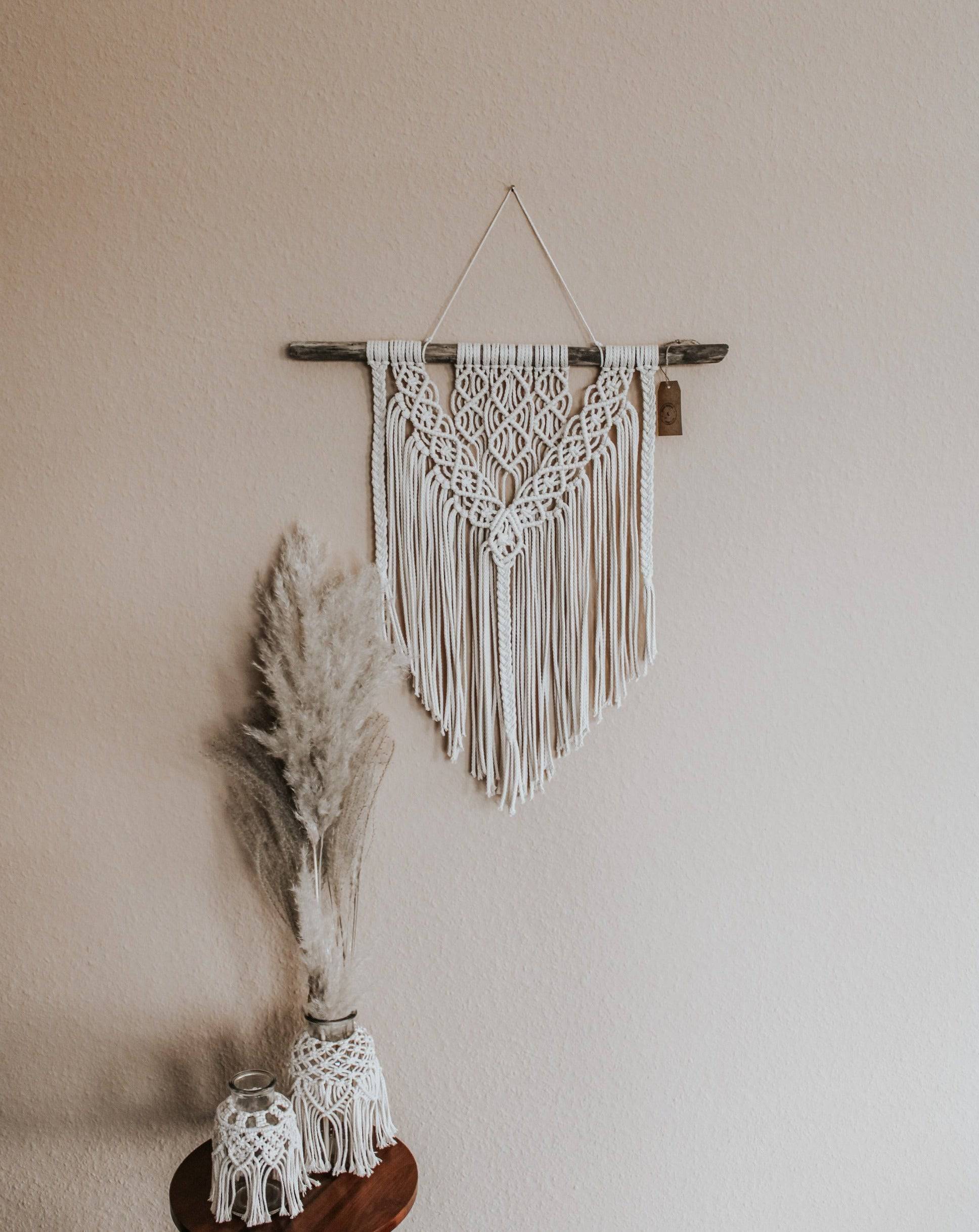 Handgemachter Makramee Wandbehang "Ohana" - Interior > Dekoration > Makramee von mahina