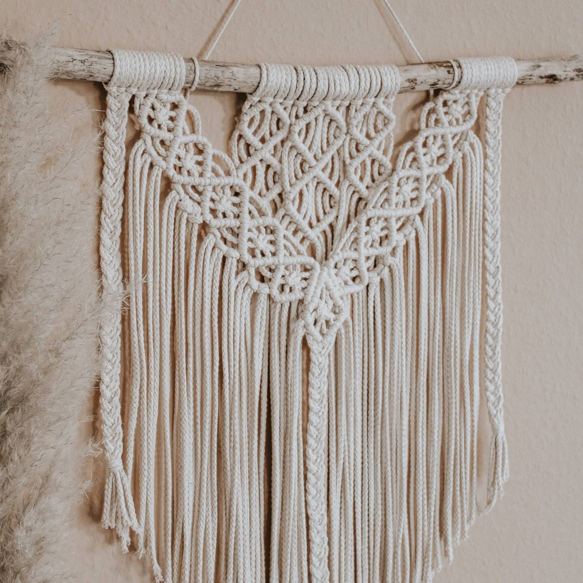 Handgemachter Makramee Wandbehang "Ohana" - Interior > Dekoration > Makramee von mahina