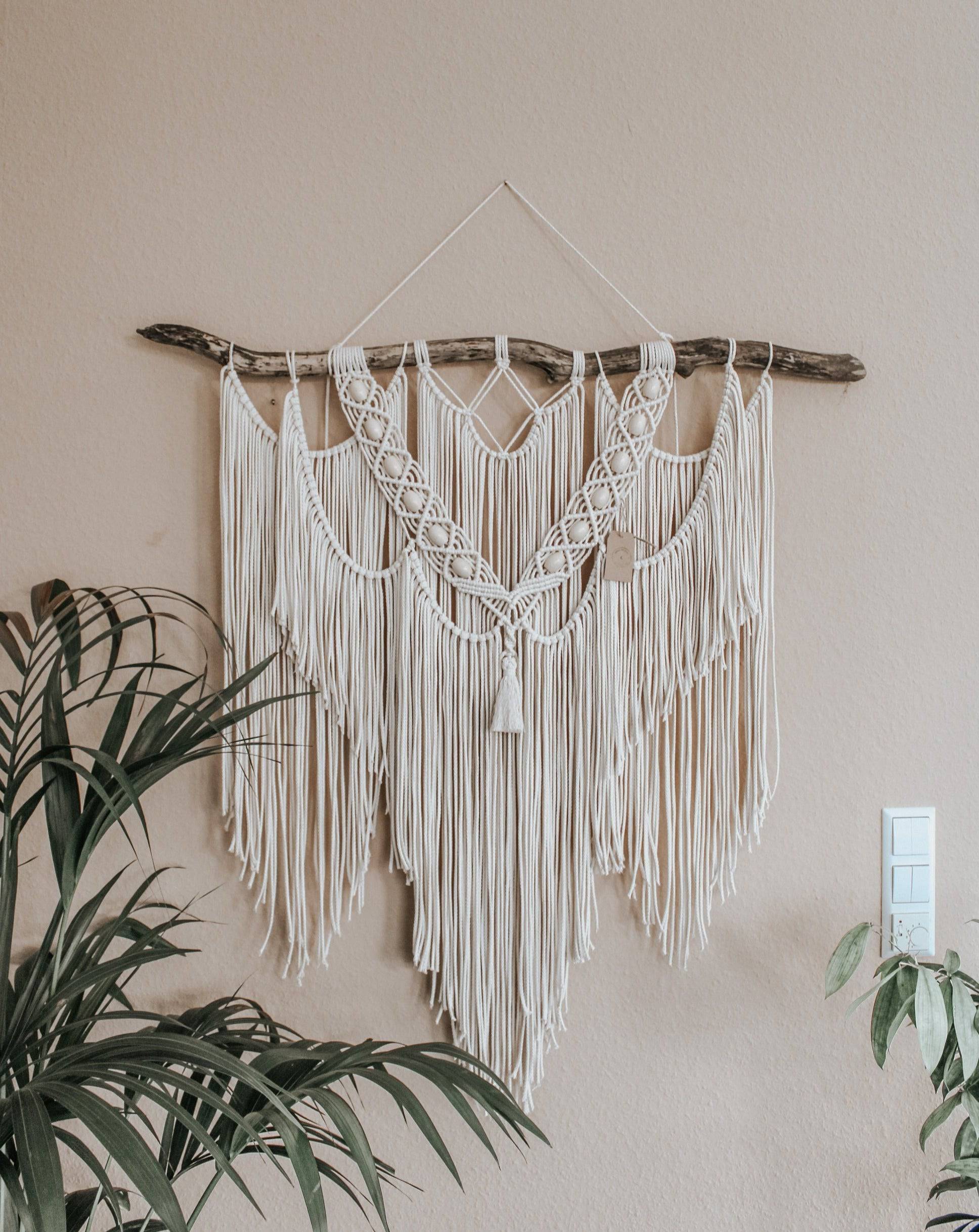 Handgemachter Makramee Wandbehang "Pāhoa" - Interior > Dekoration > Makramee von mahina