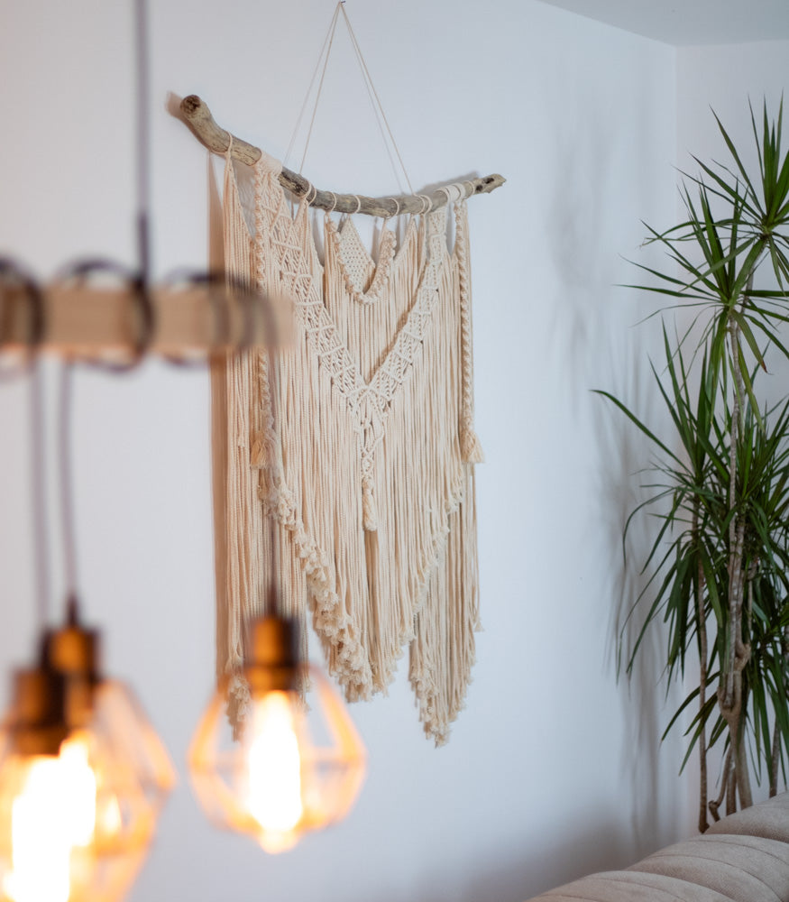 Handgemachter Makramee Wandbehang "Luana" - Interior > Dekoration > Makramee von mahina