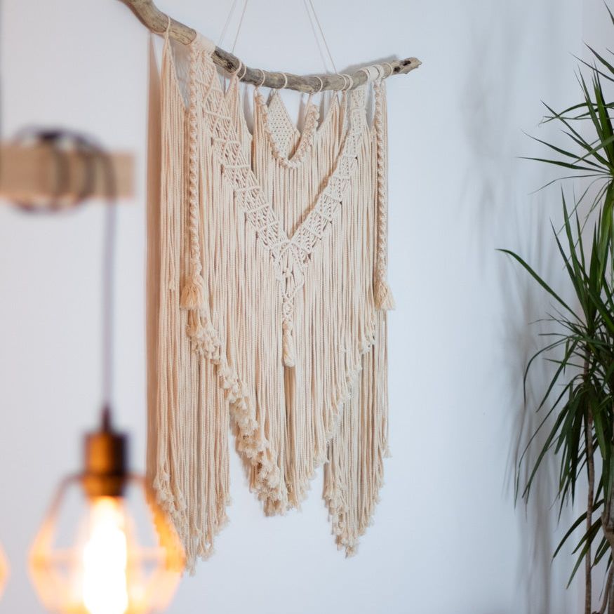 Handgemachter Makramee Wandbehang "Luana" - Interior > Dekoration > Makramee von mahina