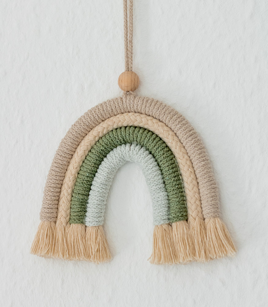 Handgemachter Makramee Regenbogen in verschiedenen Farben - Interior > Dekoration > Makramee von mahina