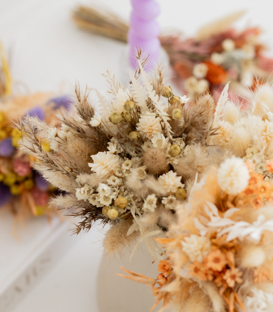 Kleiner Trockenblumenstrauß  "Nature" - Trockenblumen -> Sträuße von mahina