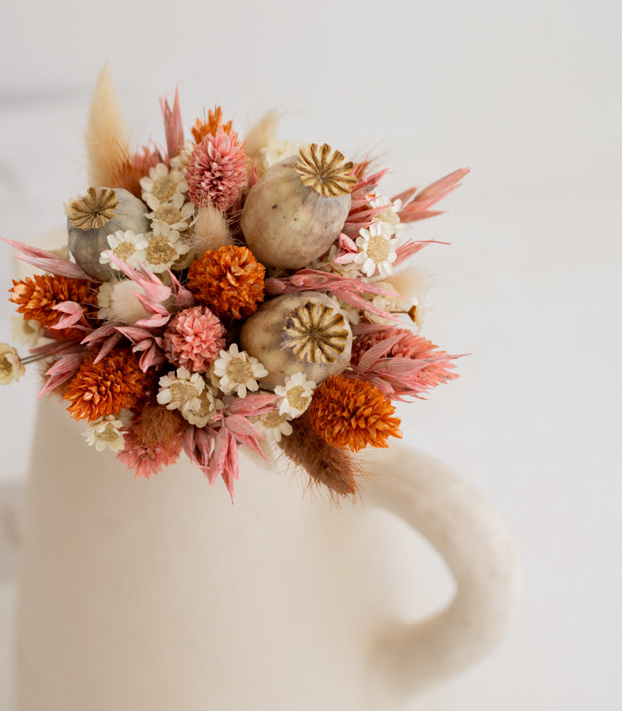 Kleiner Trockenblumenstrauß  "Wild Crush" - Trockenblumen -> Sträuße von mahina