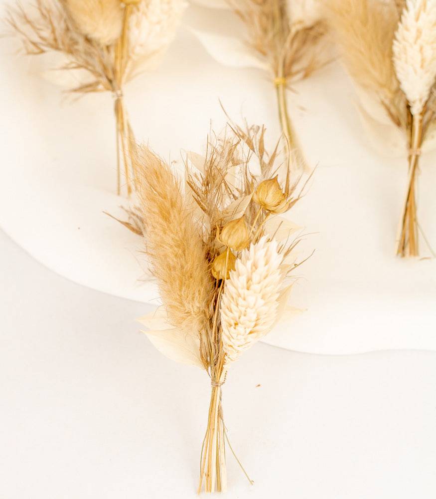 Mini Bouquet aus Trockenblumen "Nature" - mahina