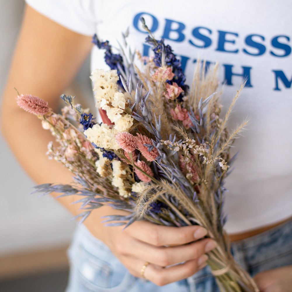 Mittlerer Trockenblumenstrauß "Summerfeelings" - Trockenblumen -> Sträuße von mahina