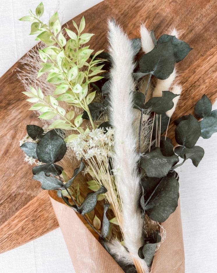 Trockenblumenstrauß "Wild Green" - mahina