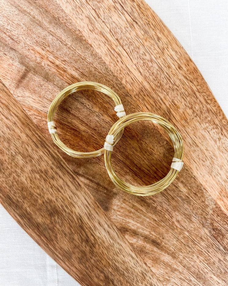 Meyco Messingdraht in gold ø 0,8mm, 6 Meter - mahina