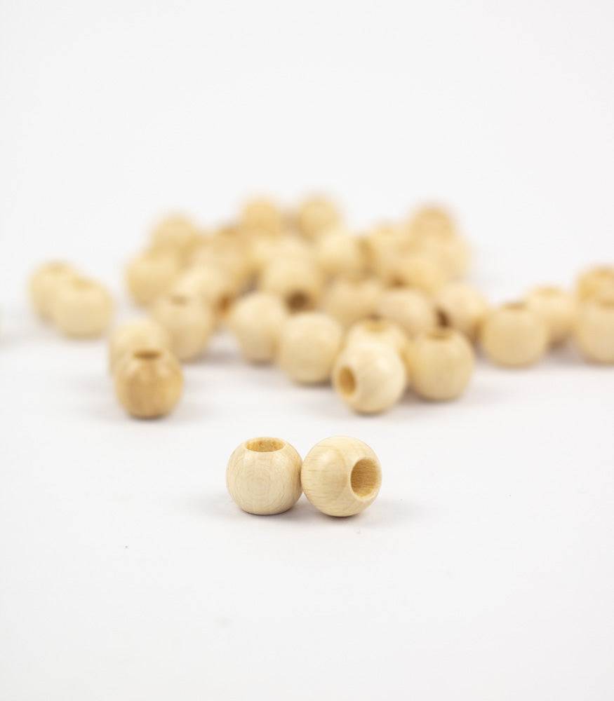 Polierte Makramee Perle "Rund" 15mm - Bastelbedarf -> Holz > Holzperlen -> Rund von mahina