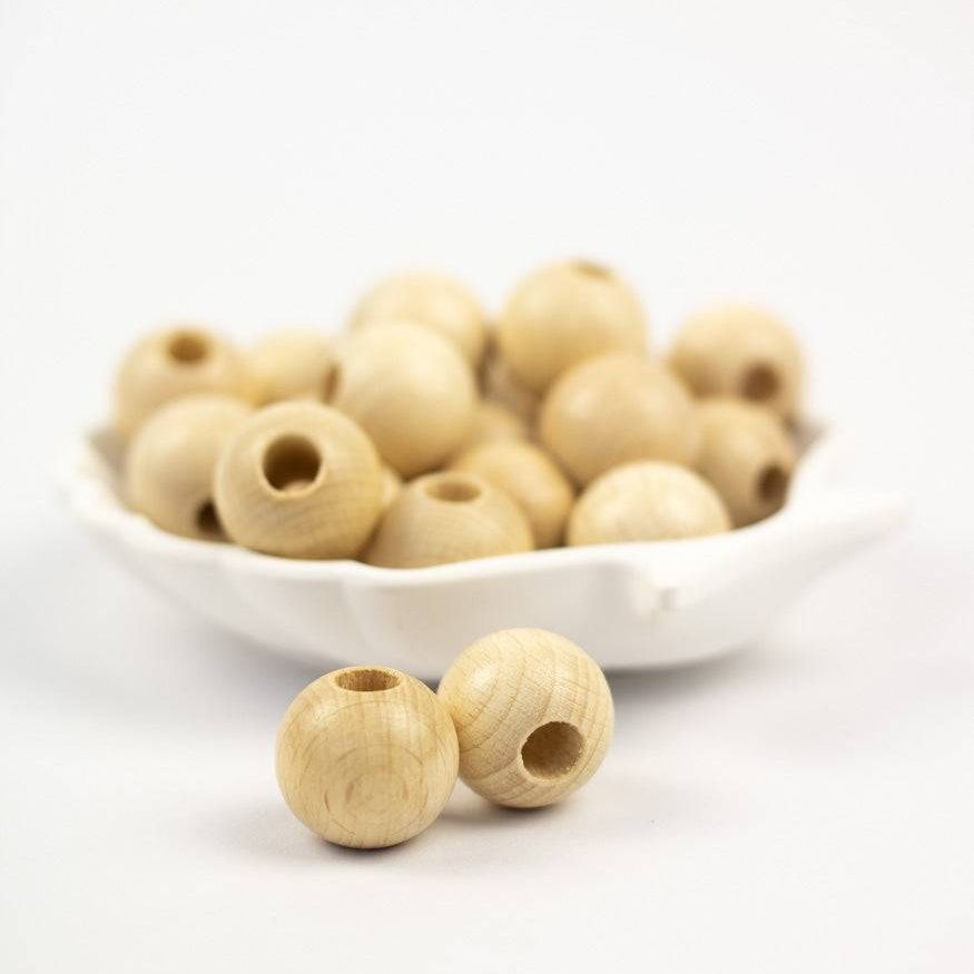 Polierte Makramee Perle "Rund" 20mm - mahina