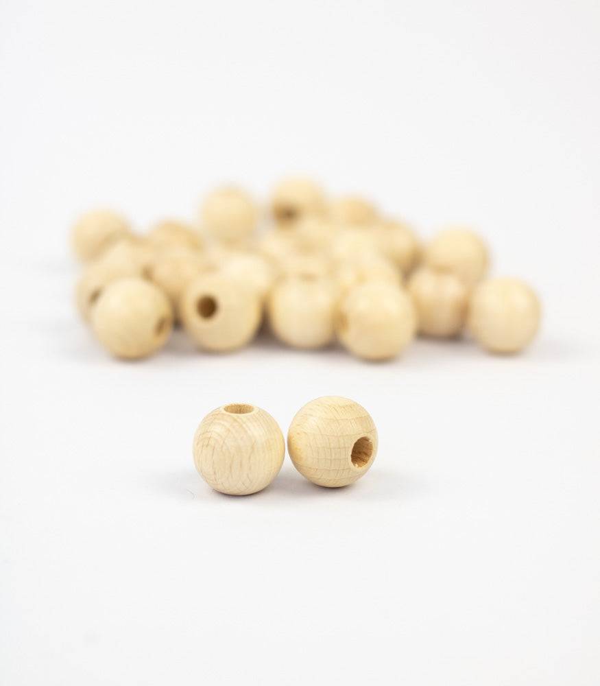 Polierte Makramee Perle "Rund" 20mm - mahina