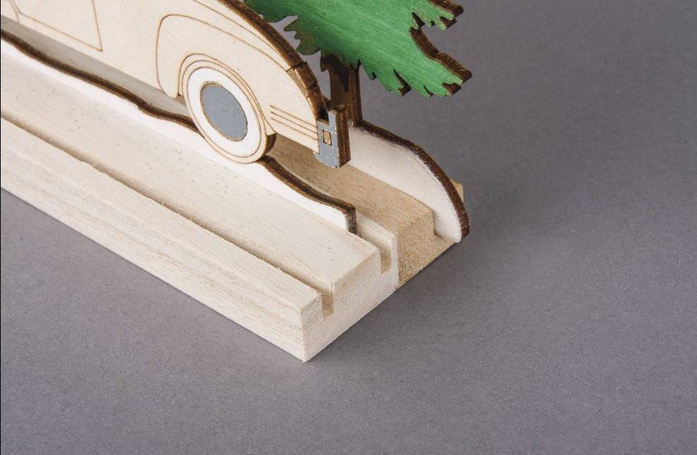 Rayher Holz Setzleiste für verschiedene Motive, FSC 100% - mahina