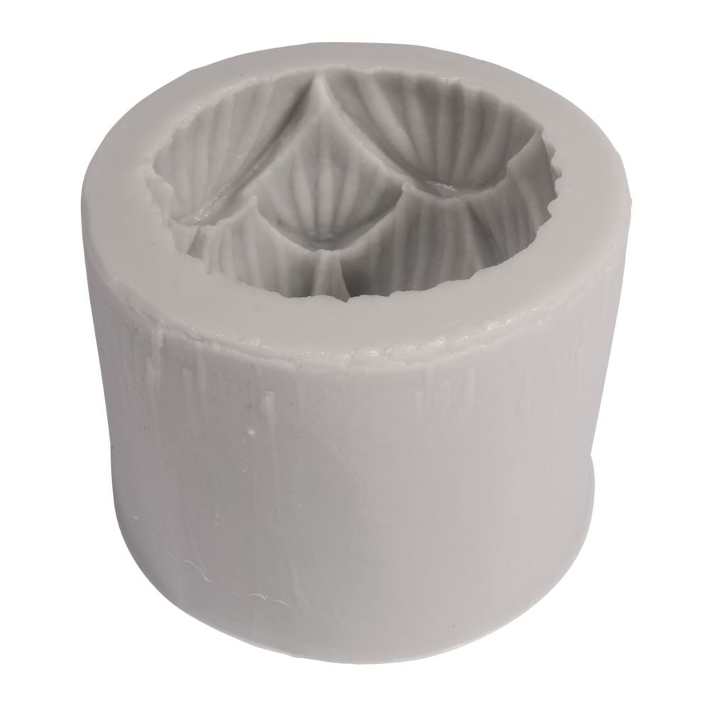 Silikon Gießform Vase Lotusblüte, 5,5x5,5cm - Bastelbedarf -> Gießen von mahina