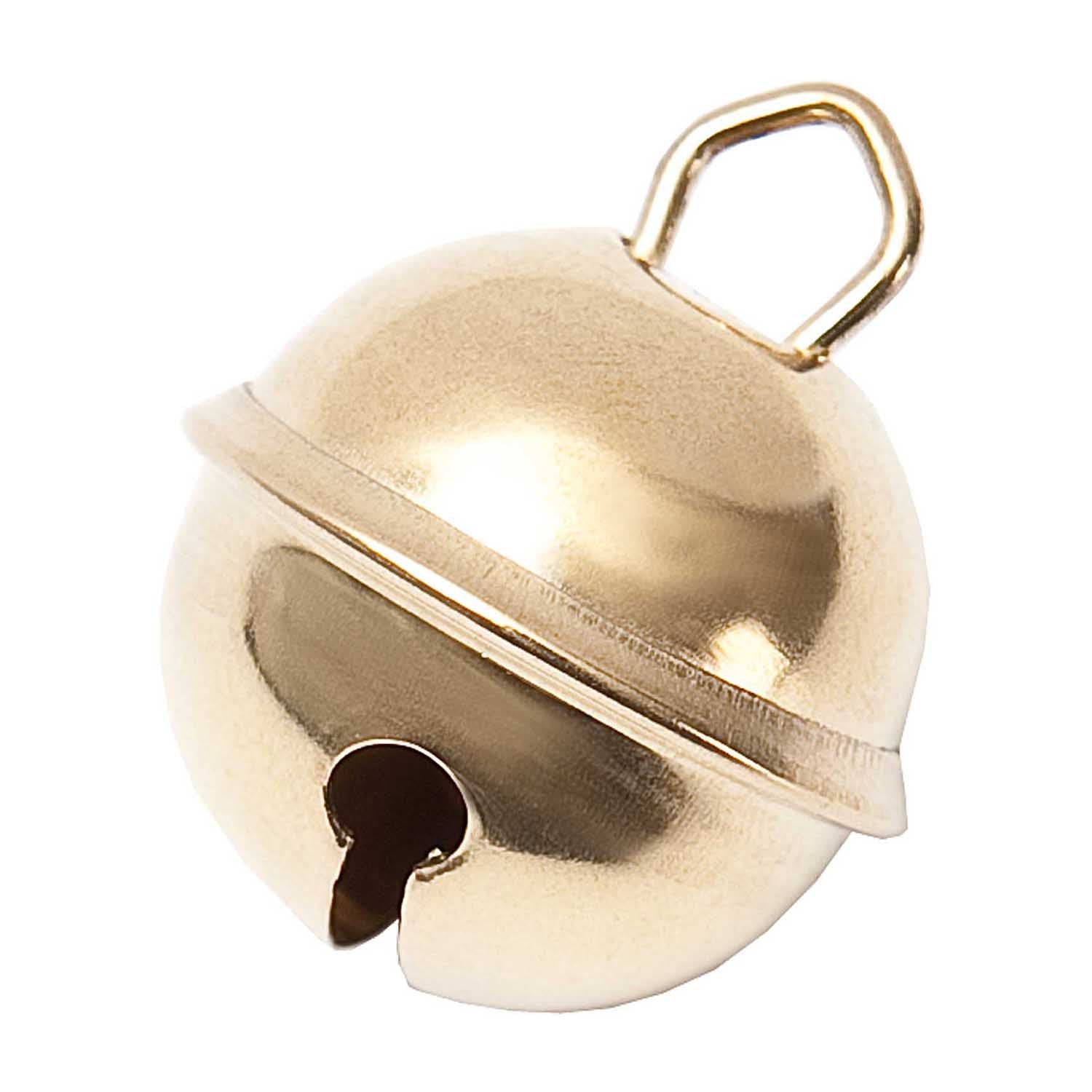 Glöckchen goldfarbig 4 Größen - Bastelbedarf -> Karabiner von mahina