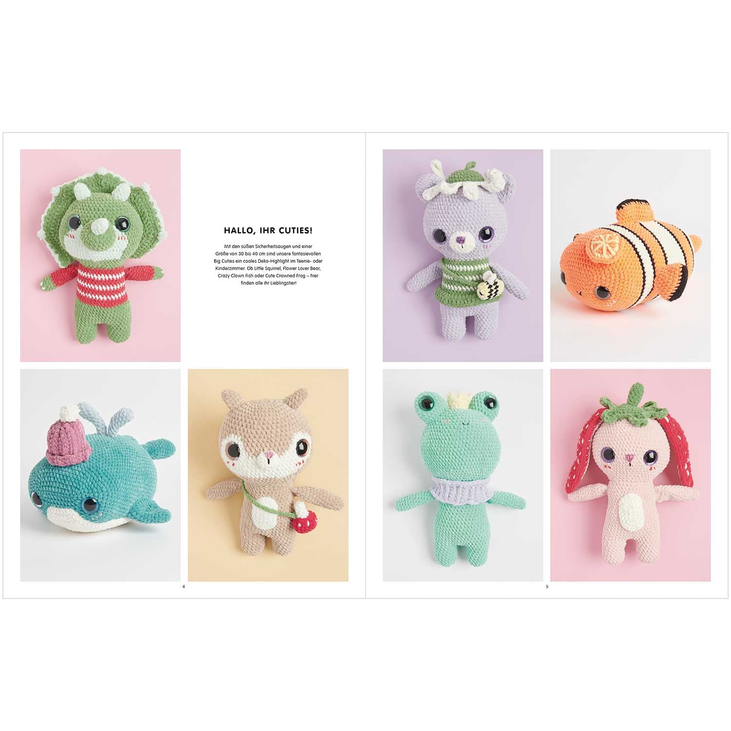 Chenillove Big Cuties, Häkelanleitung - Garne -> Chenillove von mahina