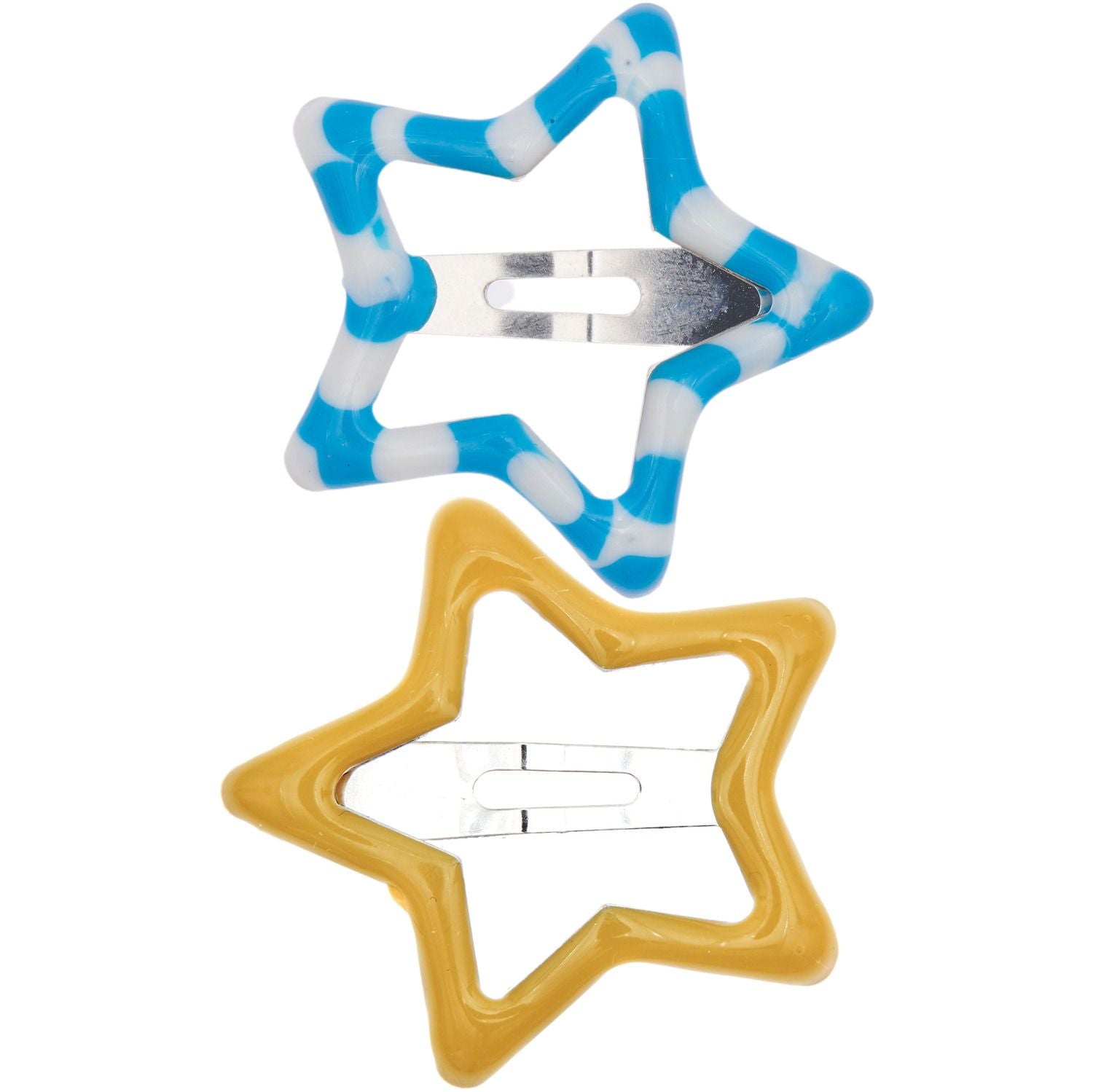 Haarclips Stern, 5 Stück - Bastelbedarf -> Gießen von mahina