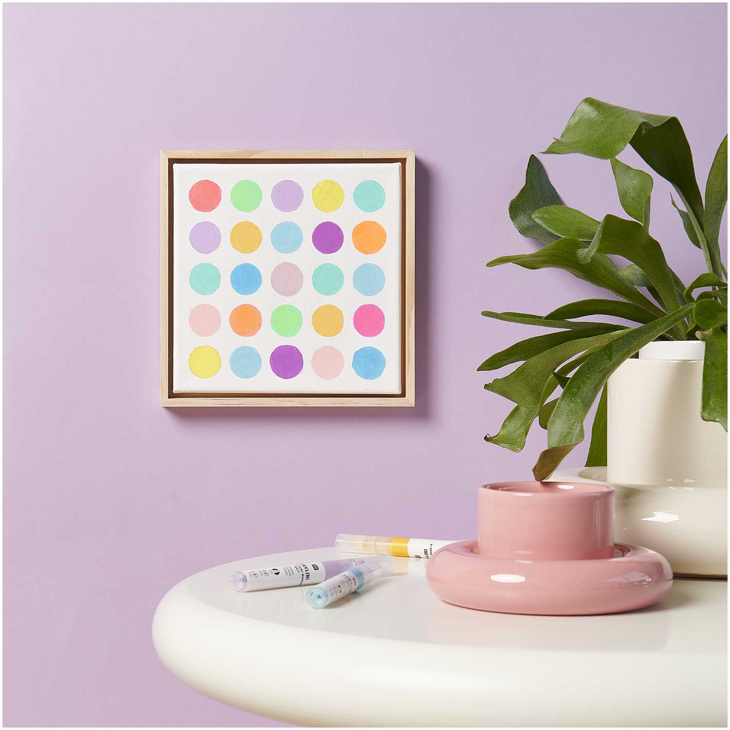 Objektrahmen natur 10,8x10,8cm - Bastelbedarf -> Karabiner von mahina