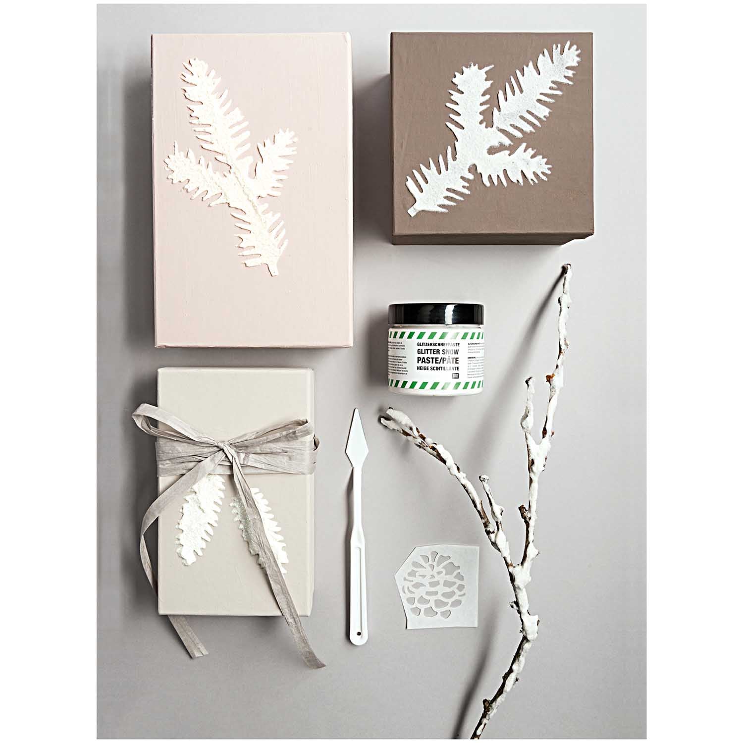 Plastikspachtel 5er Set - Bastelbedarf -> Karabiner von mahina