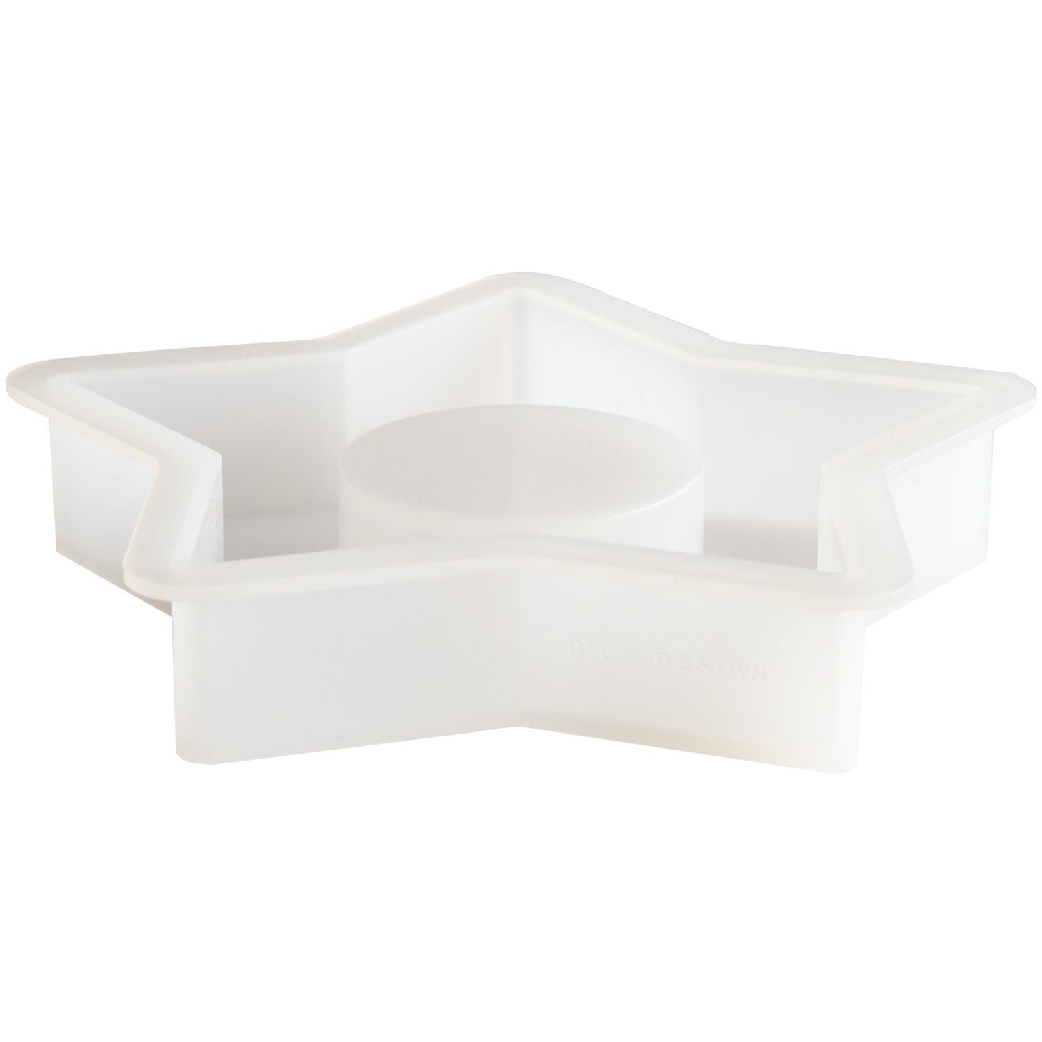 Silikon Gießform Teelichthalter Stern, 11,5x11x2cm - Bastelbedarf -> Gießen von mahina