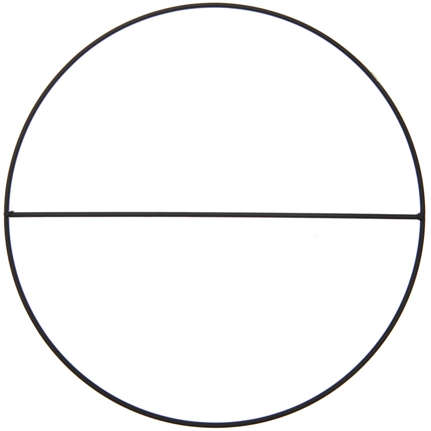 Metallring mit Querstrebe 25cm, verschiedene Farben - Bastelbedarf -> Metall -> Metallringe -> Rund von mahina