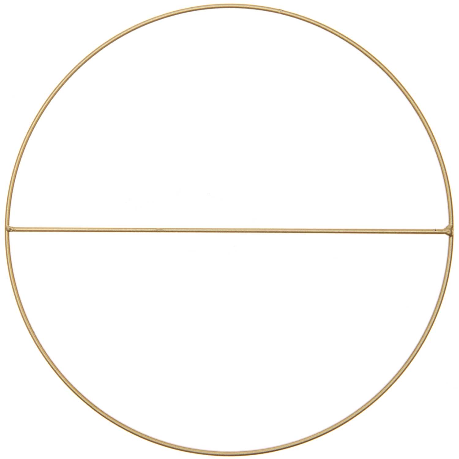 Metallring mit Querstrebe 25cm, verschiedene Farben - Bastelbedarf -> Metall -> Metallringe -> Rund von mahina