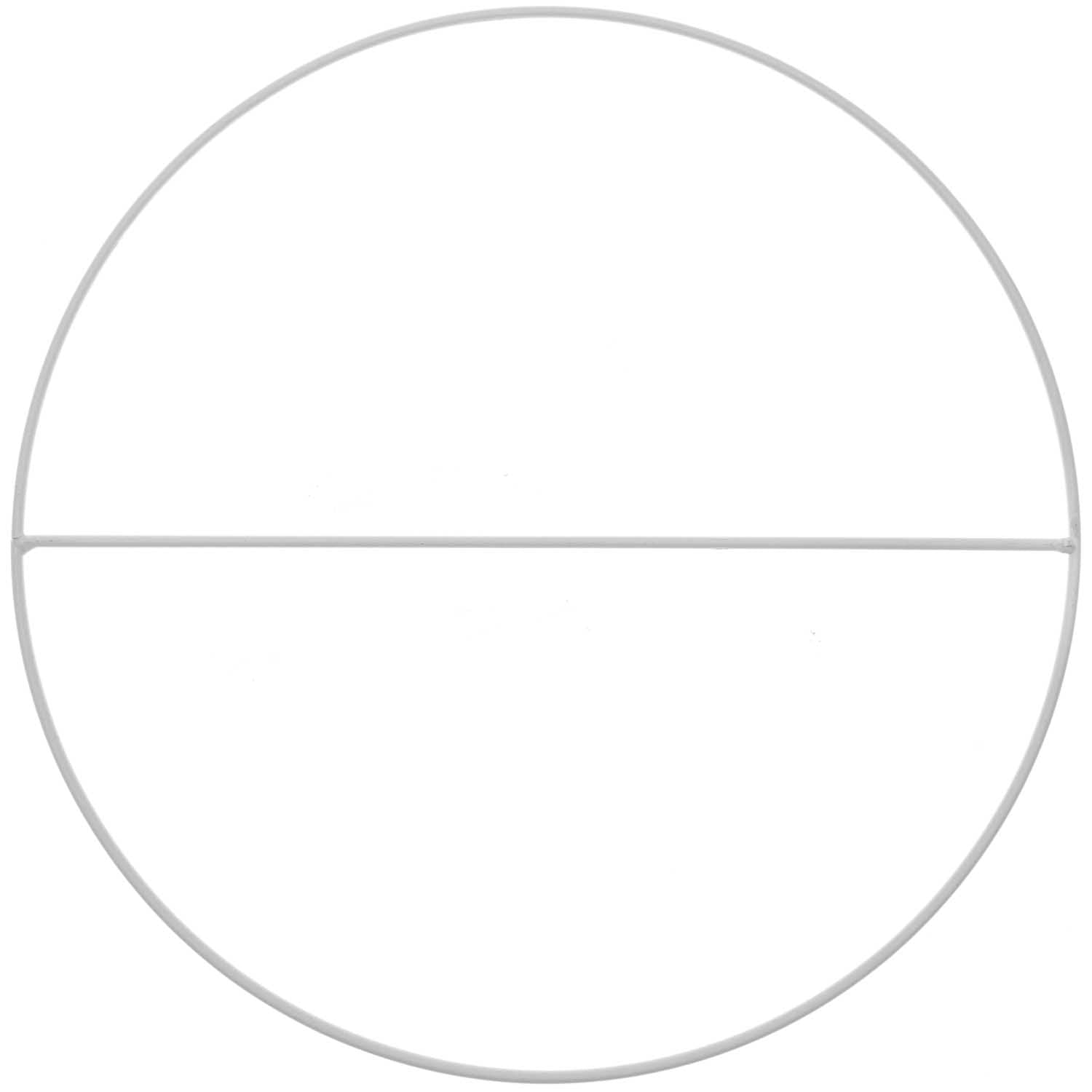 Metallring mit Querstrebe 25cm, verschiedene Farben - Bastelbedarf -> Metall -> Metallringe -> Rund von mahina