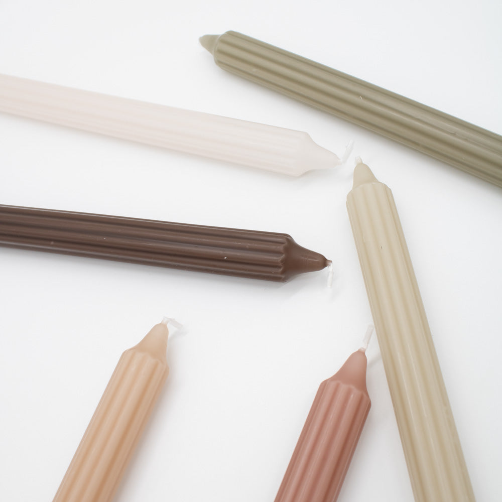 Kerze "Pol" 2,1x24cm 6 Farben - Interior > Dekoration > Kerzen von mahina