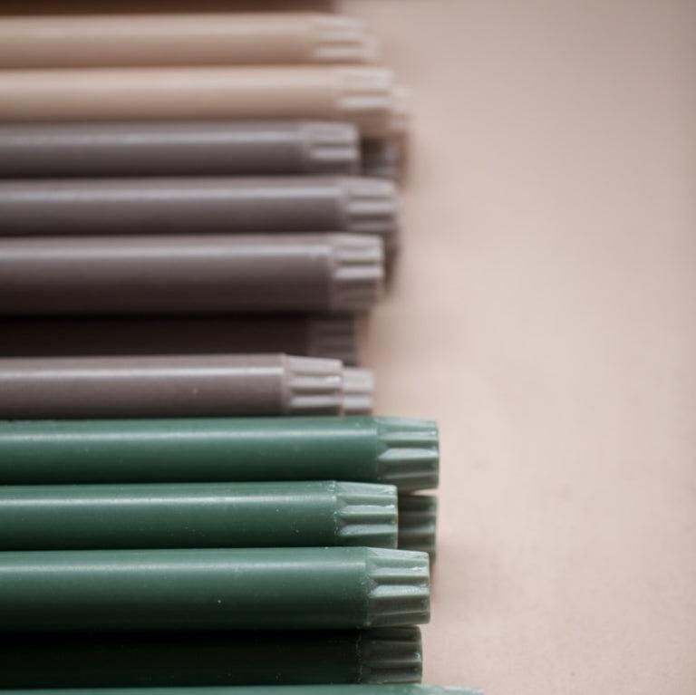 Kerze "Pastel" 2,2x19cm 14 Farben - Interior > Dekoration > Kerzen von mahina