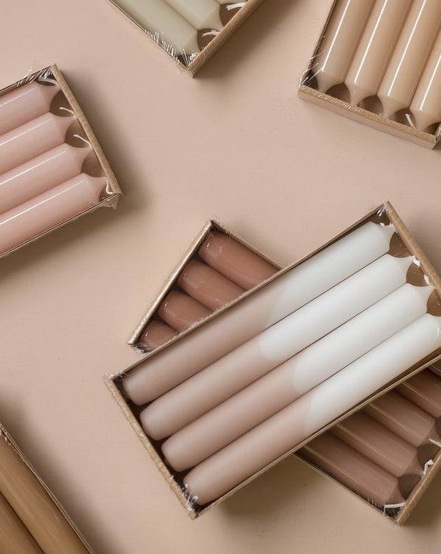 Kerze "Dip Dye" 2,1x19cm 1 Stück 6 Farben - Interior > Dekoration > Kerzen von mahina