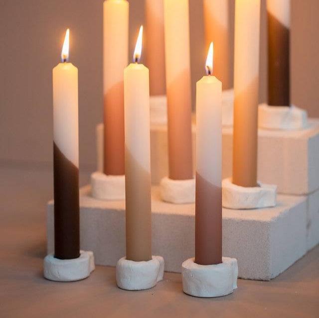 Kerze "Dip Dye" 2,1x19cm 1 Stück 6 Farben - Interior > Dekoration > Kerzen von mahina