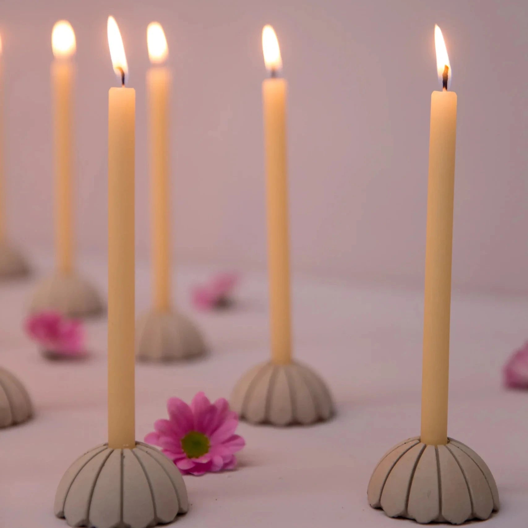 Stabkerze "Mini" 1,2x17,5cm verschiedene Farben - Interior > Dekoration > Kerzen von mahina