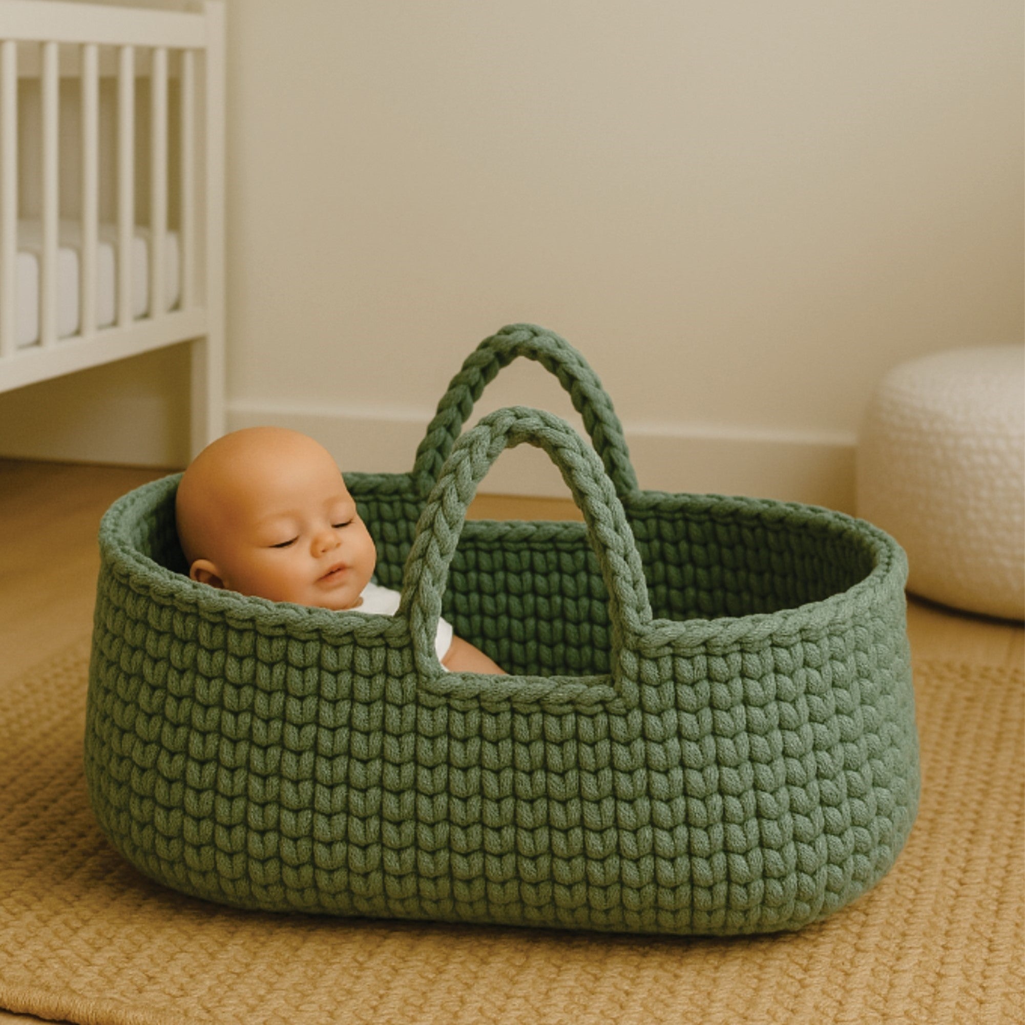 Häkelboden Puppenkorb 3mm Birkenholz 12 Größen - Bastelbedarf -> Häkeln und Stricken -> Häkelboden von mahina