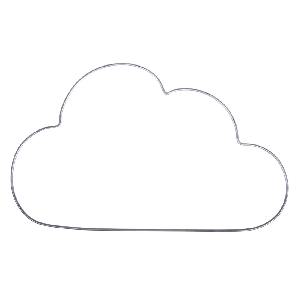 Rayher Metall Draht "Wolke" 30x17,5cm - mahina