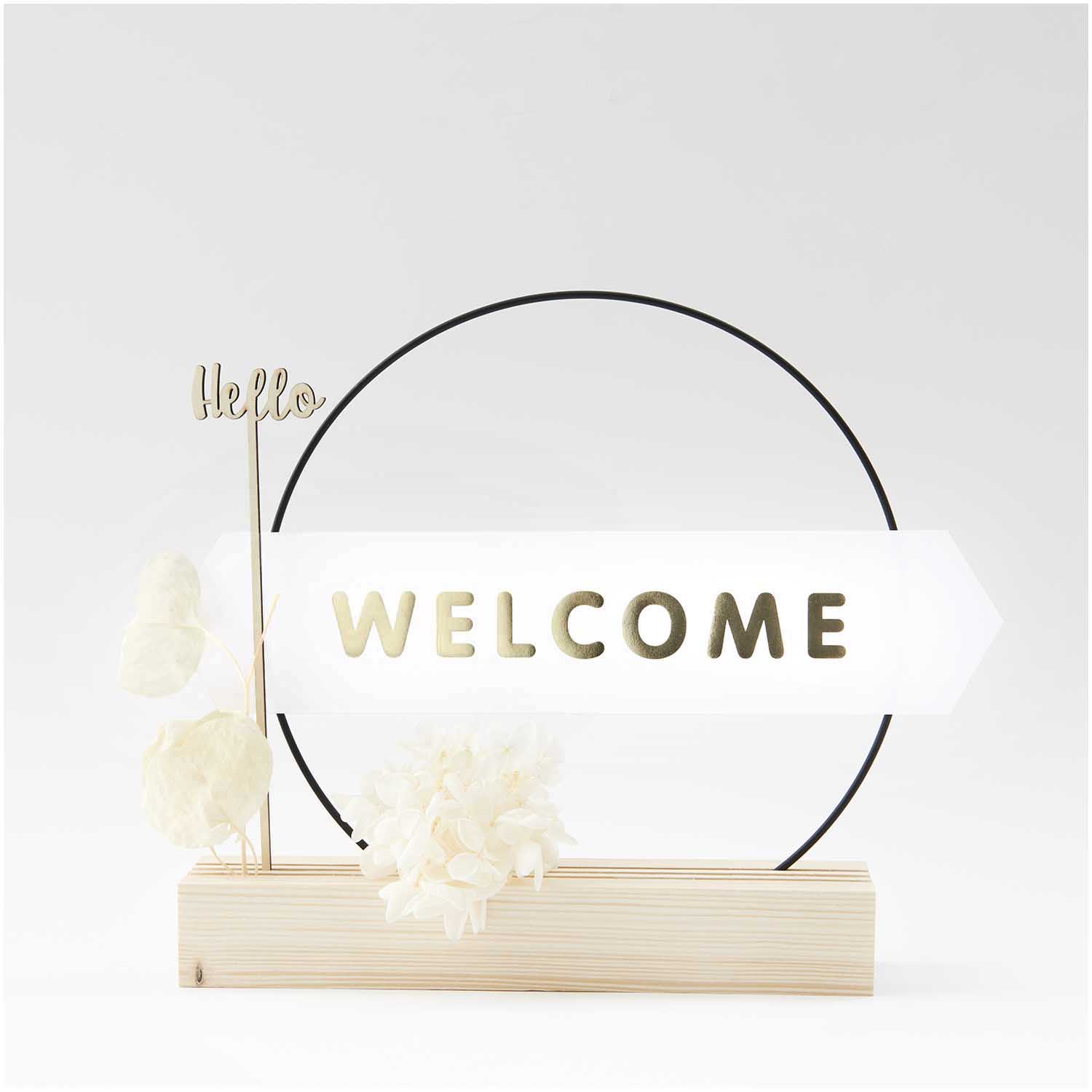 Papierstreifen in weiß 7x42cm, 3 Stück - mahina