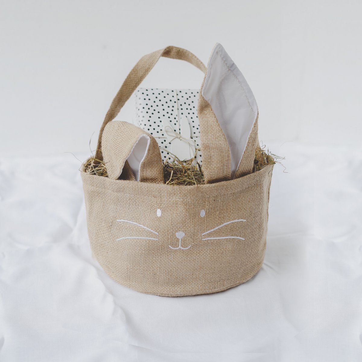 Eulenschnitt Osterkorb, 24x34cm - mahina