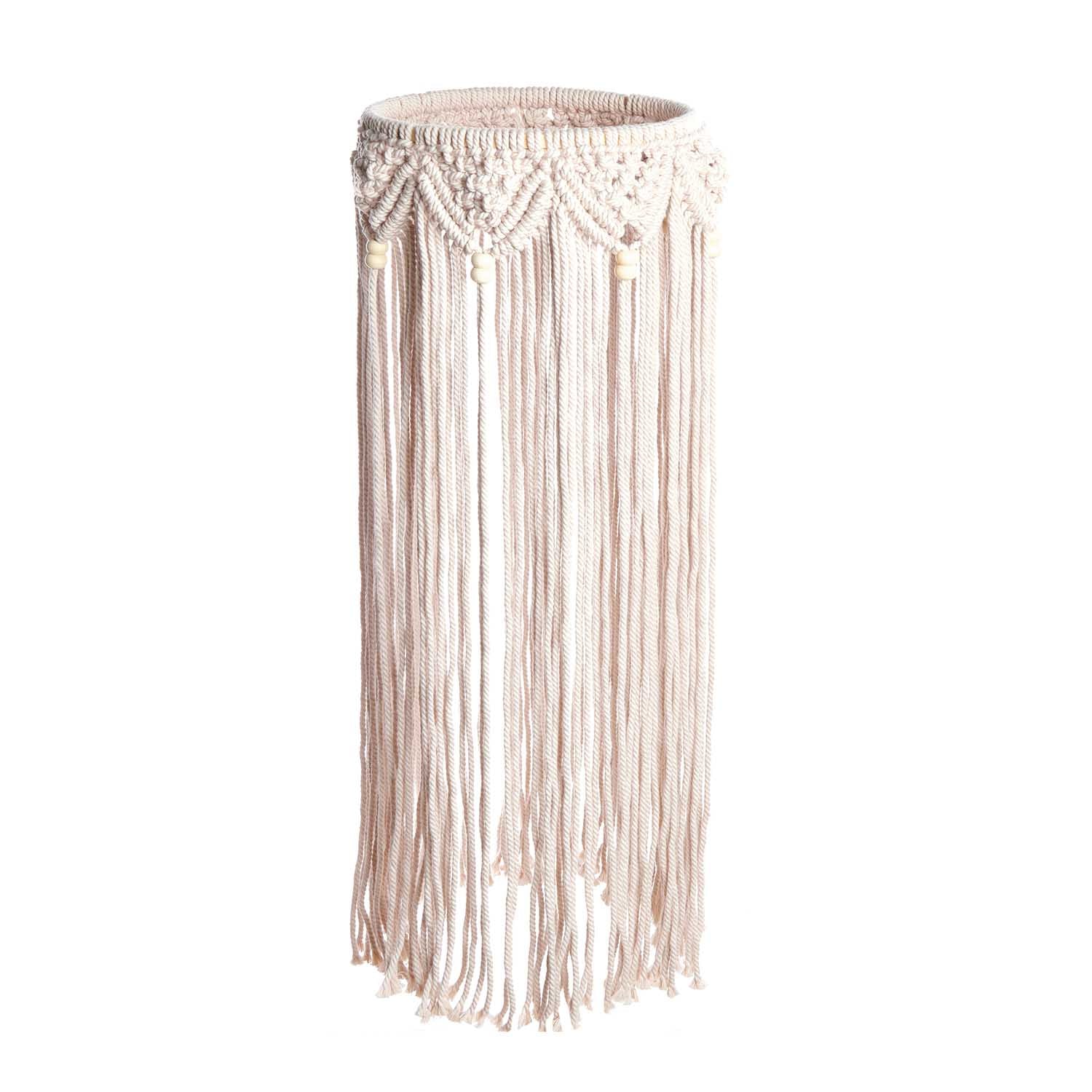 Unbehandelte Makramee Perle "Natur" 19x22mm - mahina