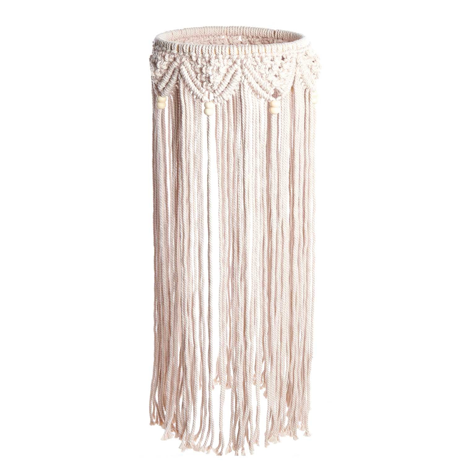 Unbehandelte Makramee Perle "Natur" 17x22mm - mahina