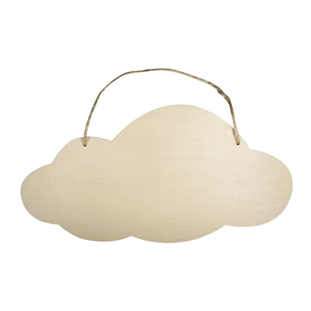 Rayher Holz Schild "Wolke", FSC 100% - mahina