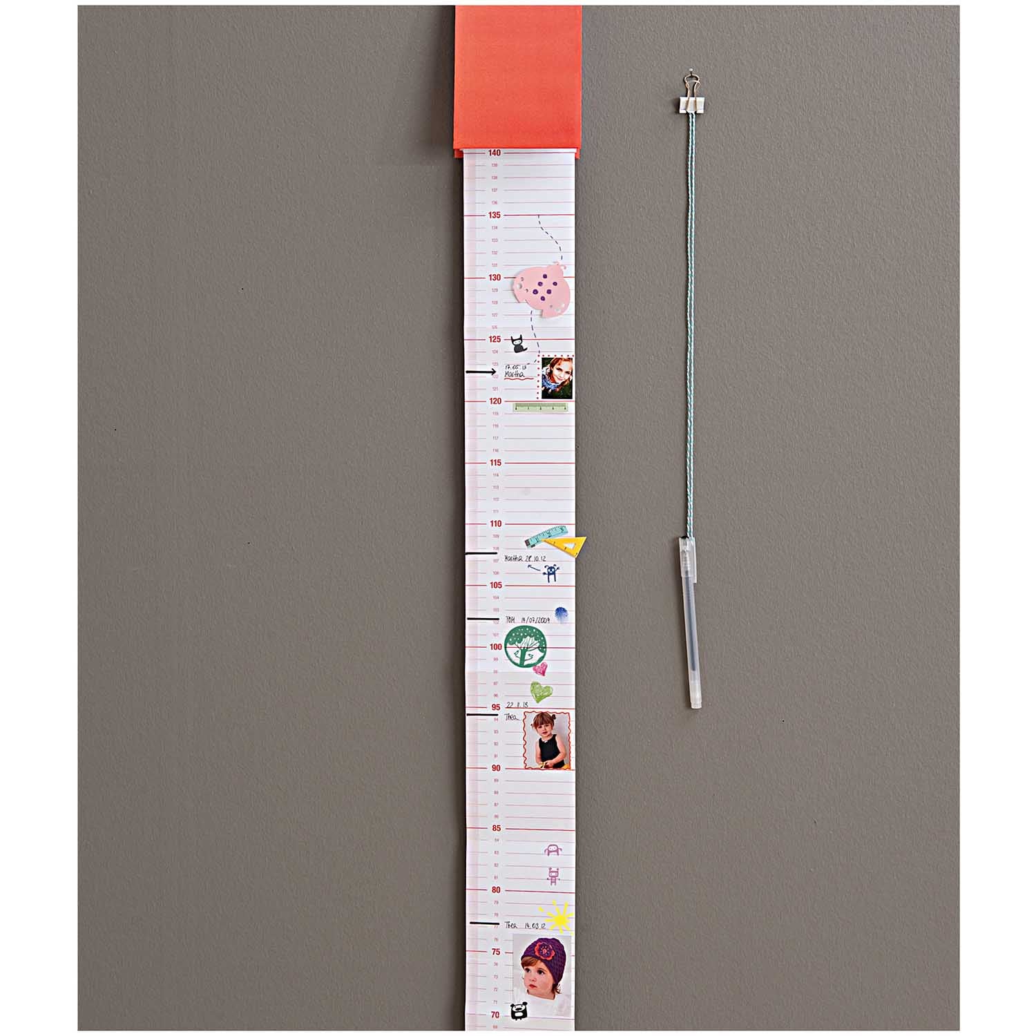 Paper Poetry Stempelset "Monster" 2x2cm, 12 Stück - mahina