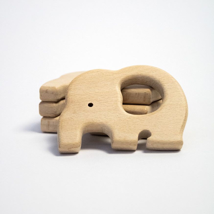 Beißring "Dumbo" aus Buchenholz - mahina