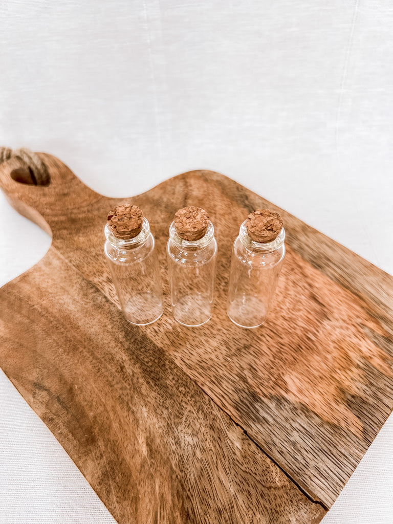 Rayher Korkenglas 20ml im Set, 3 Stück - mahina