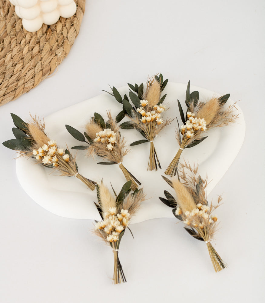 Mini Bouquet aus Trockenblumen "Boho" - mahina