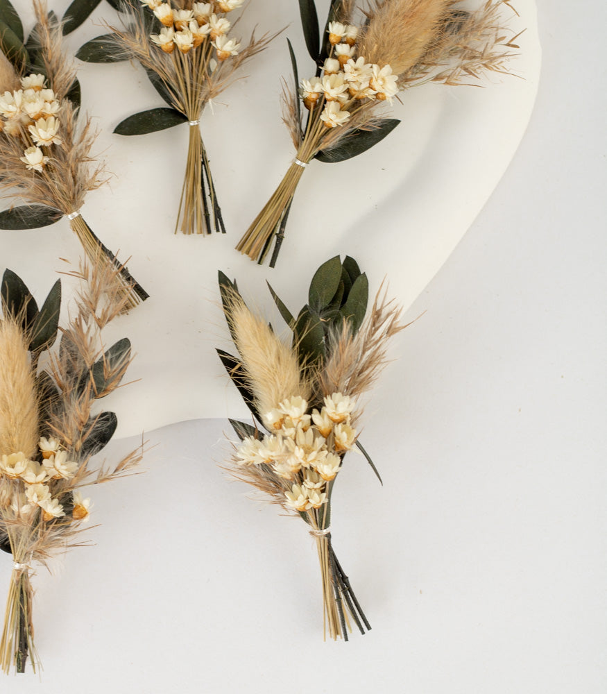 Mini Bouquet aus Trockenblumen "Boho" - mahina