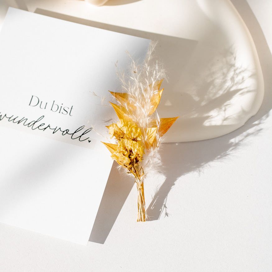 Mini Bouquet aus Trockenblumen "Wild Summer" - mahina