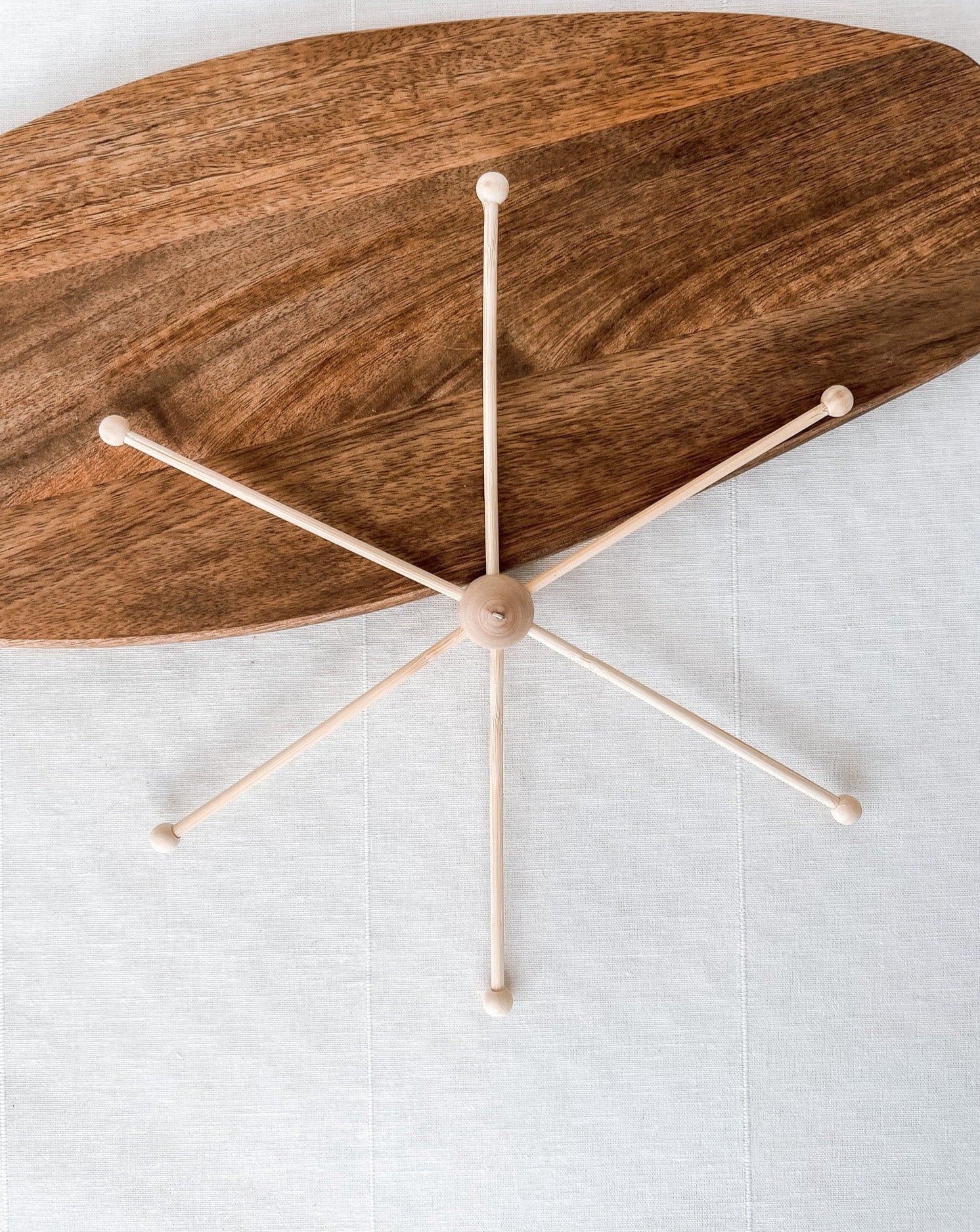 Mobile Stern Holz 6-armig 4 Größen - Bastelbedarf -> Holz -> Mobile von mahina